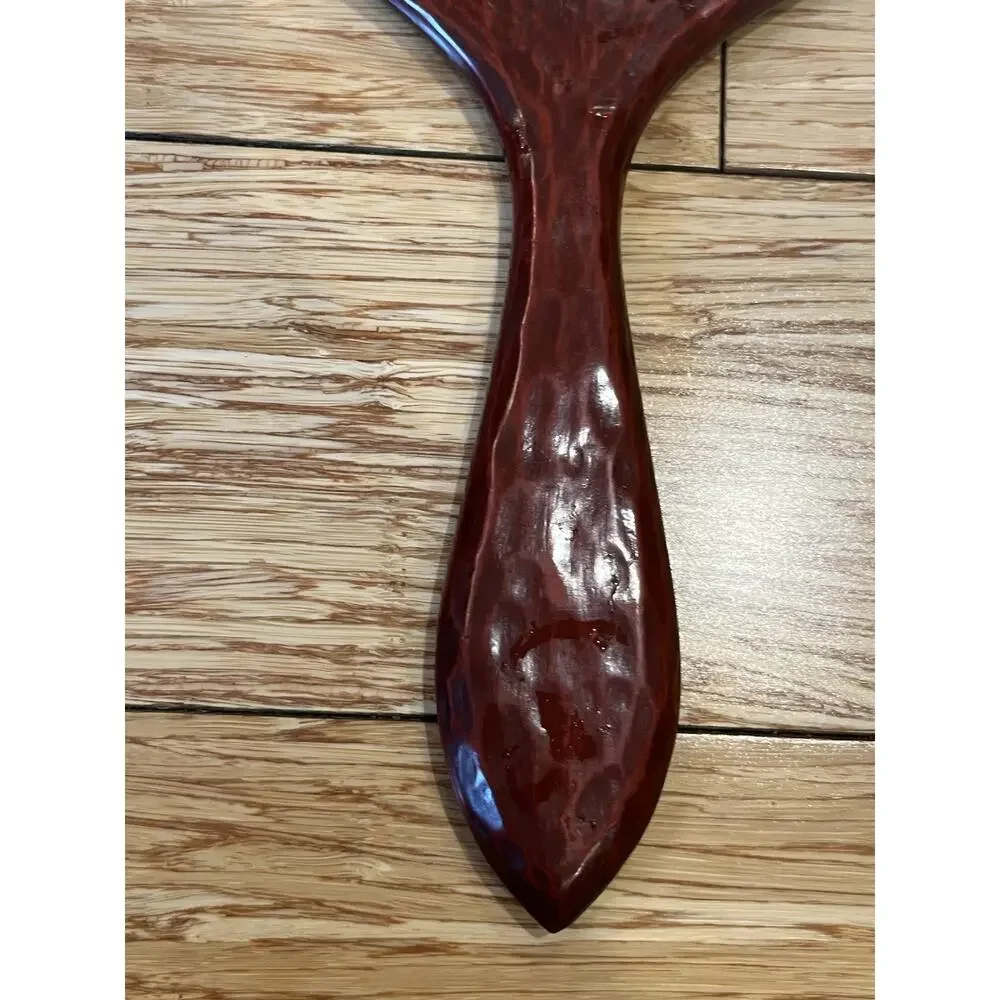 JAPANESE WOOD Or Resin KAMAKURABORI HAND MIRROR Wings Design VTG